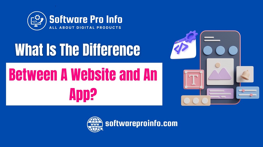 What is the main difference between an app and web